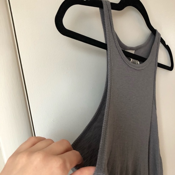 Grey Free People Tank - Picture 2 of 3